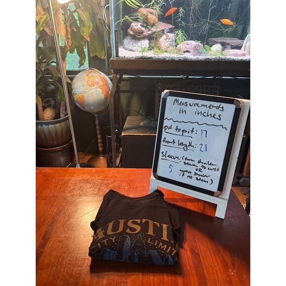 Austin City Limits Tee T-Shirt Wolf Graphic 2016 with Line Up on Back Mens Small - Picture 7 of 7